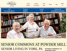 Tablet Screenshot of powdermill.com